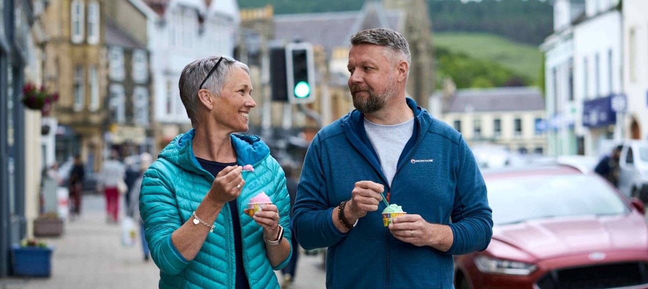 Peebles High Street Peebles High Street