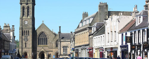 Peebles High Street Peebles High Street